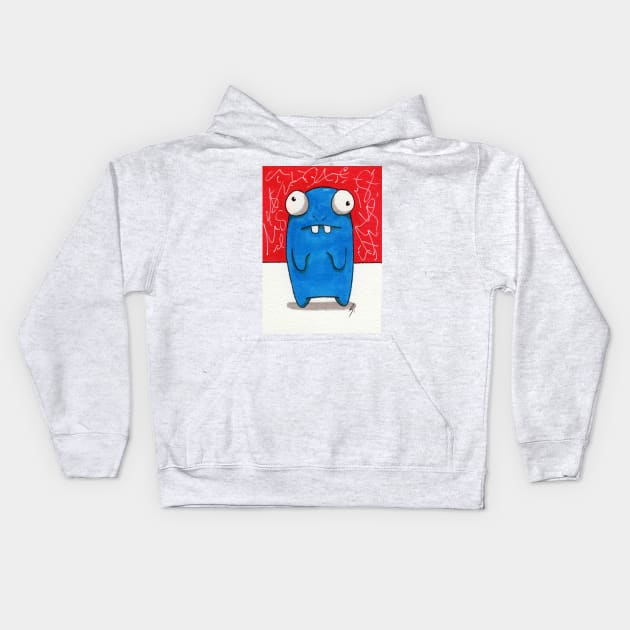 Bedu - Morning Monsters Kids Hoodie by AaronShirleyArtist